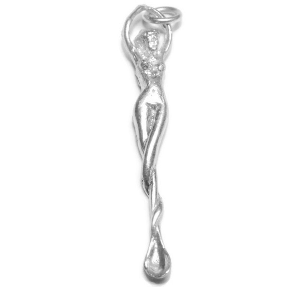 Naked Lady Pendant .925 Sterling Silver
